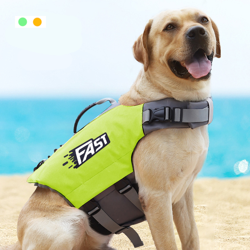 Dog Life Jacket - Colete Salva-Vidas para Cães: Colete de