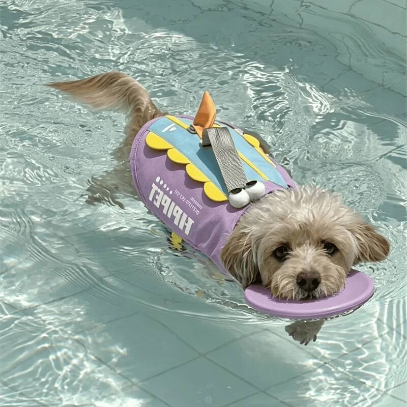 Dog Life Jacket - Colete Salva-Vidas para Cães com Design