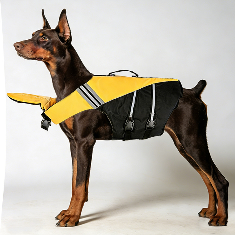 Colete Salva-Vidas para Cães d - Dog Life Jacket avaliação e preço
