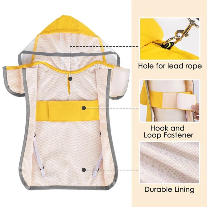 Capa de Chuva Refletiva Person - Dog Raincoat avaliação e preço