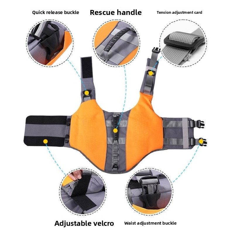 Colete salva-vidas para cães,  - Dog Life Jacket avaliação e preço