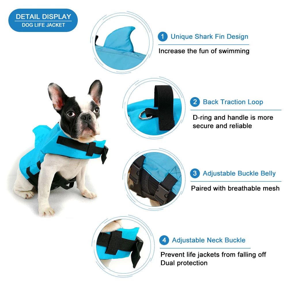 Colete Salva-Vidas para Cães 2 - Dog Life Jacket avaliação e preço