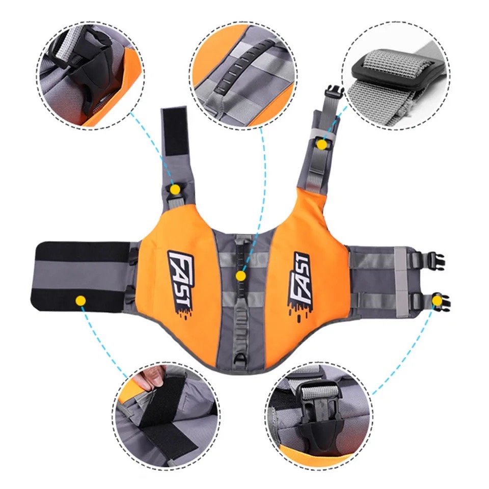 Colete Salva-Vidas para Cães:  - Dog Life Jacket avaliação e preço