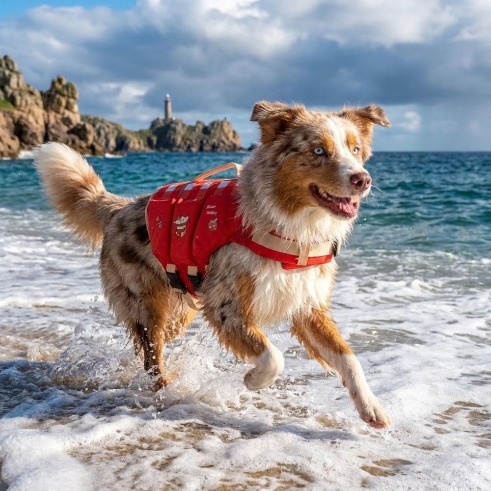 Colete Salva-Vidas Impermeável - Dog Life Jacket avaliação e preço