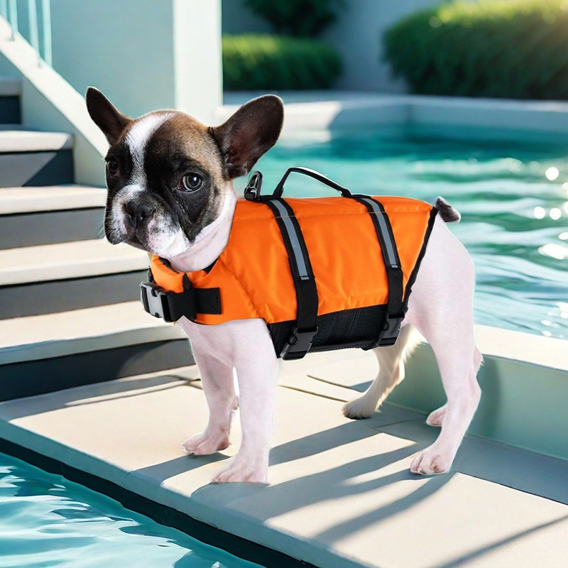 Colete salva-vidas para cães d - Dog Life Jacket avaliação e preço