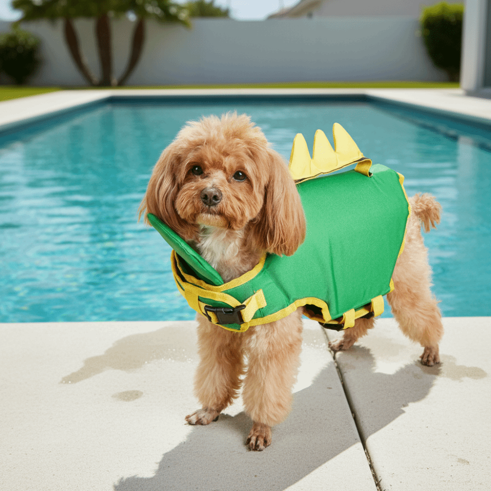 Colete Salva-Vidas Ajustável p - Dog Life Jacket avaliação e preço