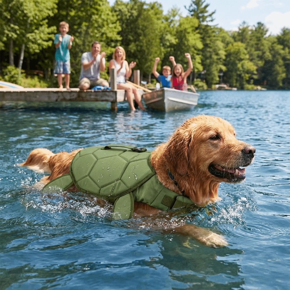 Colete Salva-Vidas para Pets e - Dog Life Jacket avaliação e preço