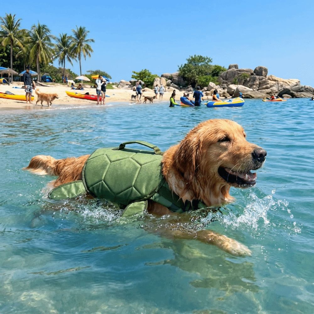 Colete Salva-Vidas para Pets e - Dog Life Jacket avaliação e preço