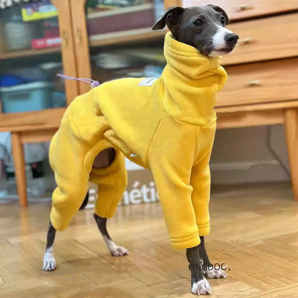 Suéter de lã amarelo quente pa - Dog Life Jacket avaliação e preço