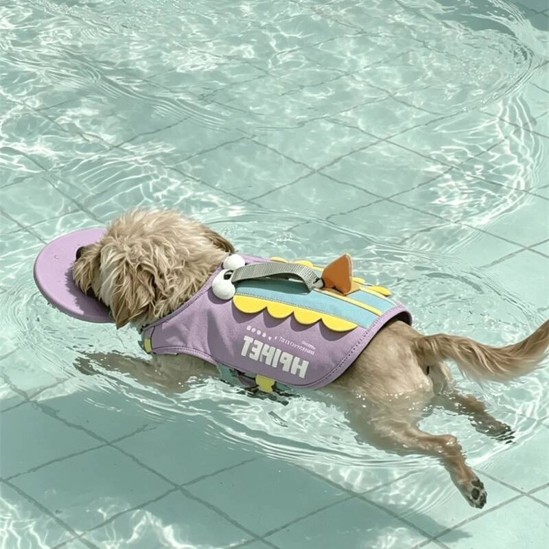 Colete Salva-Vidas para Cães c - Dog Life Jacket avaliação e preço